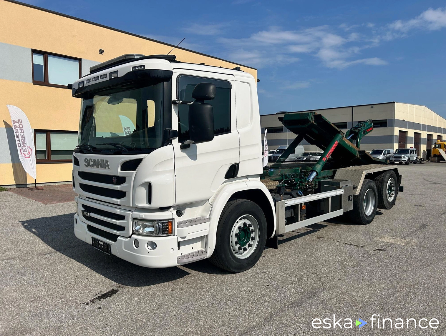 Specjalna ciężarówka Scania P450 2015