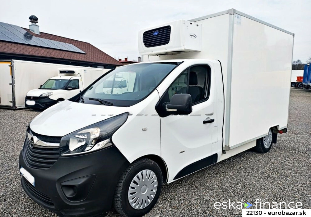 Lízing Špeciálny nákladiak Opel Vivaro 2017