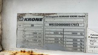 Leasing Semi-trailer Krone SDP 27 + SAF AXLE 2011