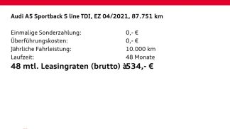 Finansowanie Coupé Audi A5 2021