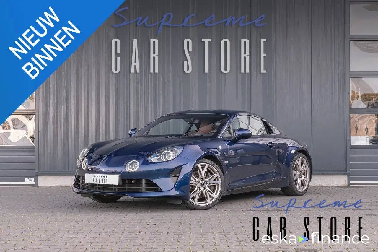 Finansowanie Coupé Alpine A110 2021