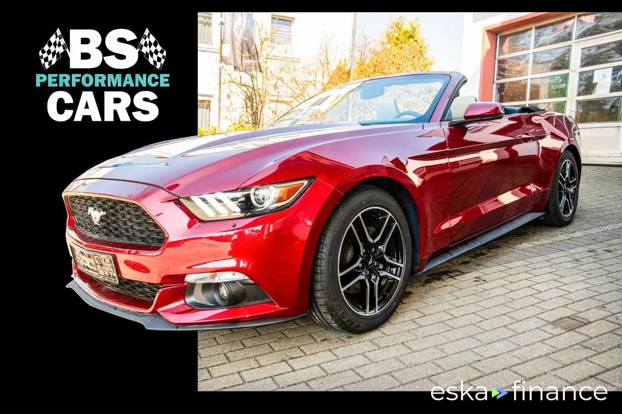 Leasing Convertible Ford Mustang 2015