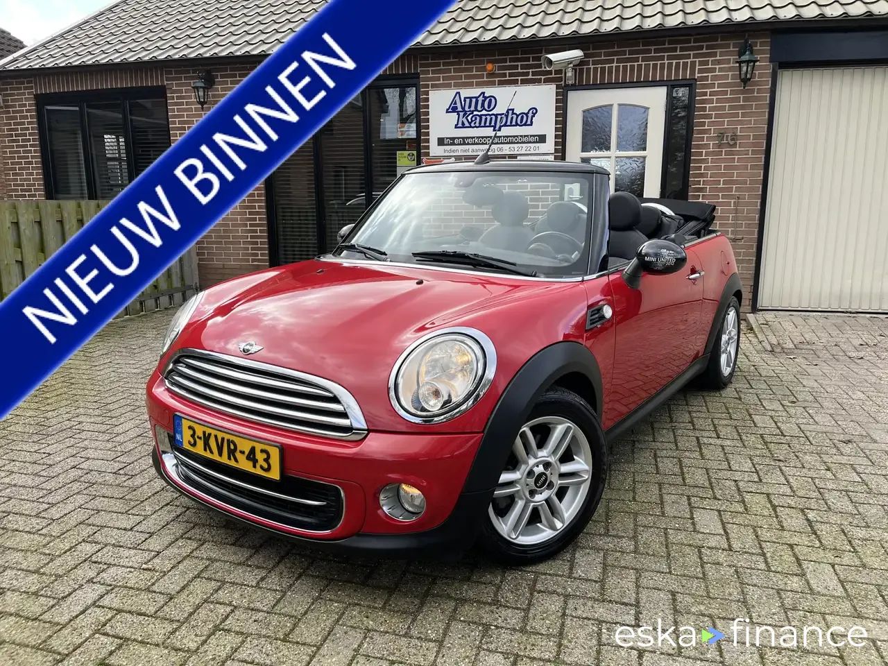 Finansowanie Zamienny MINI Cooper Cabrio 2012