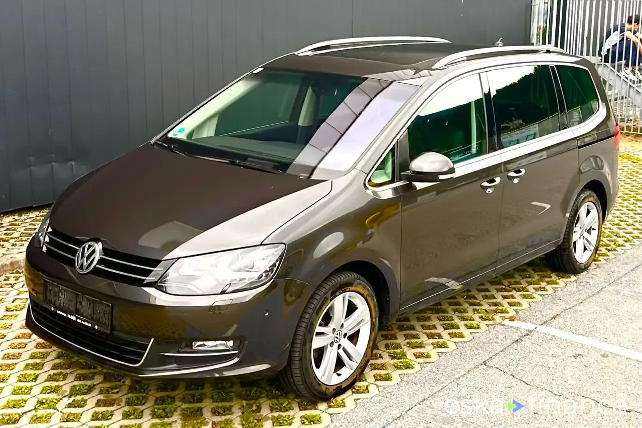 Transport pasażerów Volkswagen Sharan 2015