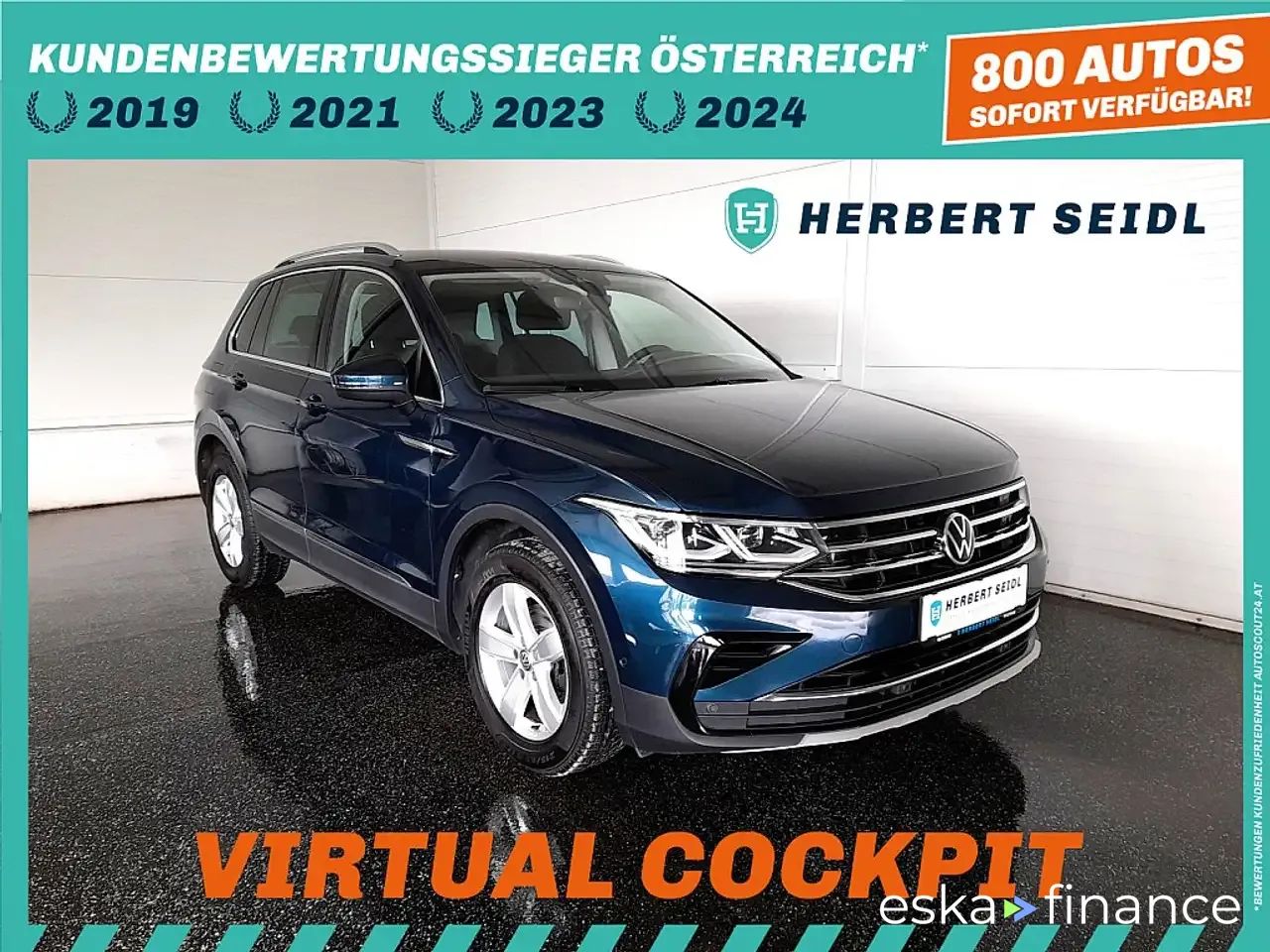 Financování SUV Volkswagen Tiguan 2021