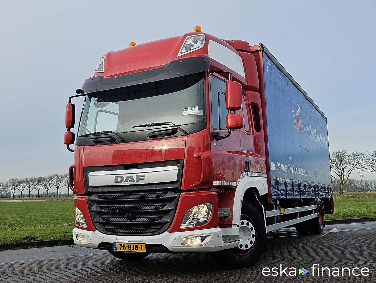 Lízing Nákladné vozidlo (podvozok) DAF CF 290 2017