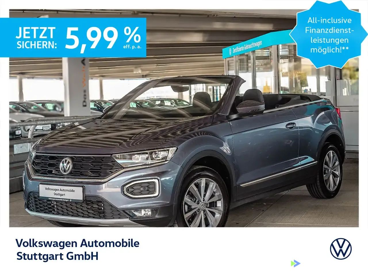 Leasing Convertible Volkswagen T-Roc 2021