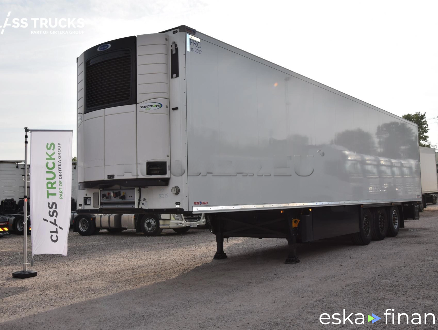 Leasing Semi-trailer FP 60 CARRIER VECTOR 1550 2021