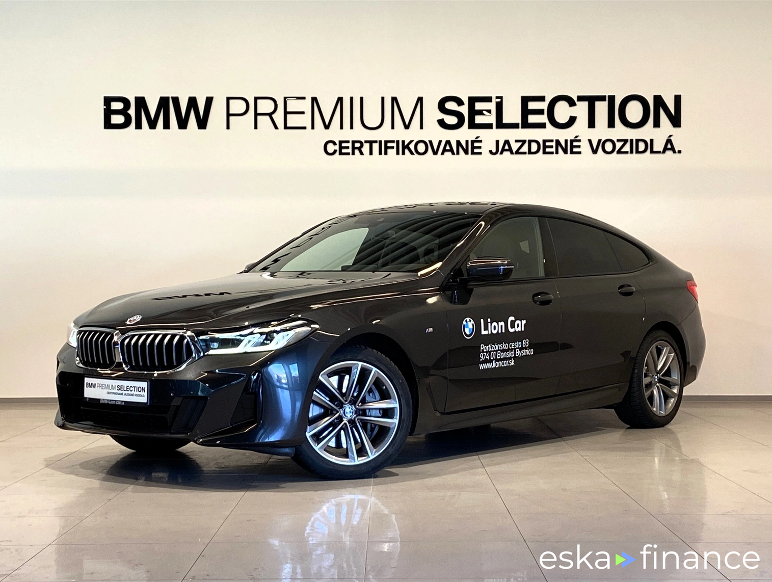 Financování Sedan BMW 640I X DRIVE GRAN TURISMO 2022