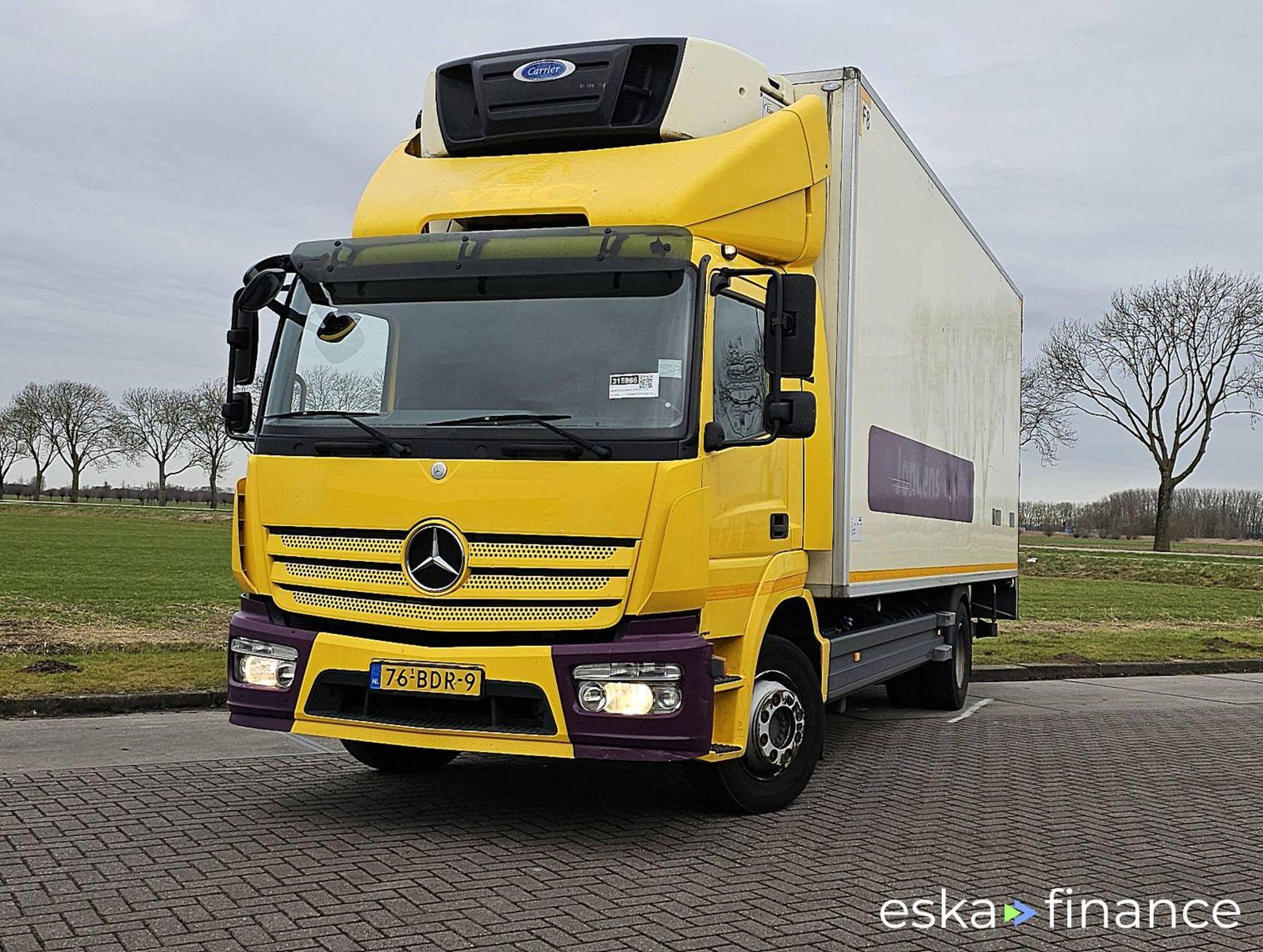 Finansowanie Specjalna ciężarówka Mercedes-Benz ATEGO 1224 2014