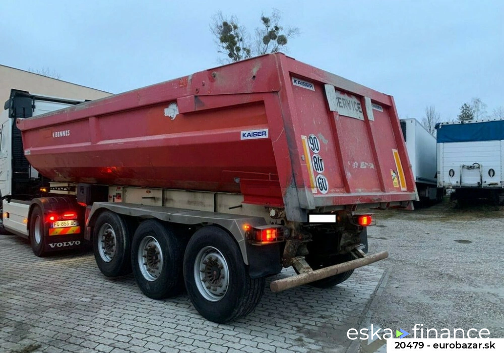 Leasing Semi-remorque Kaiser MULDE 2012