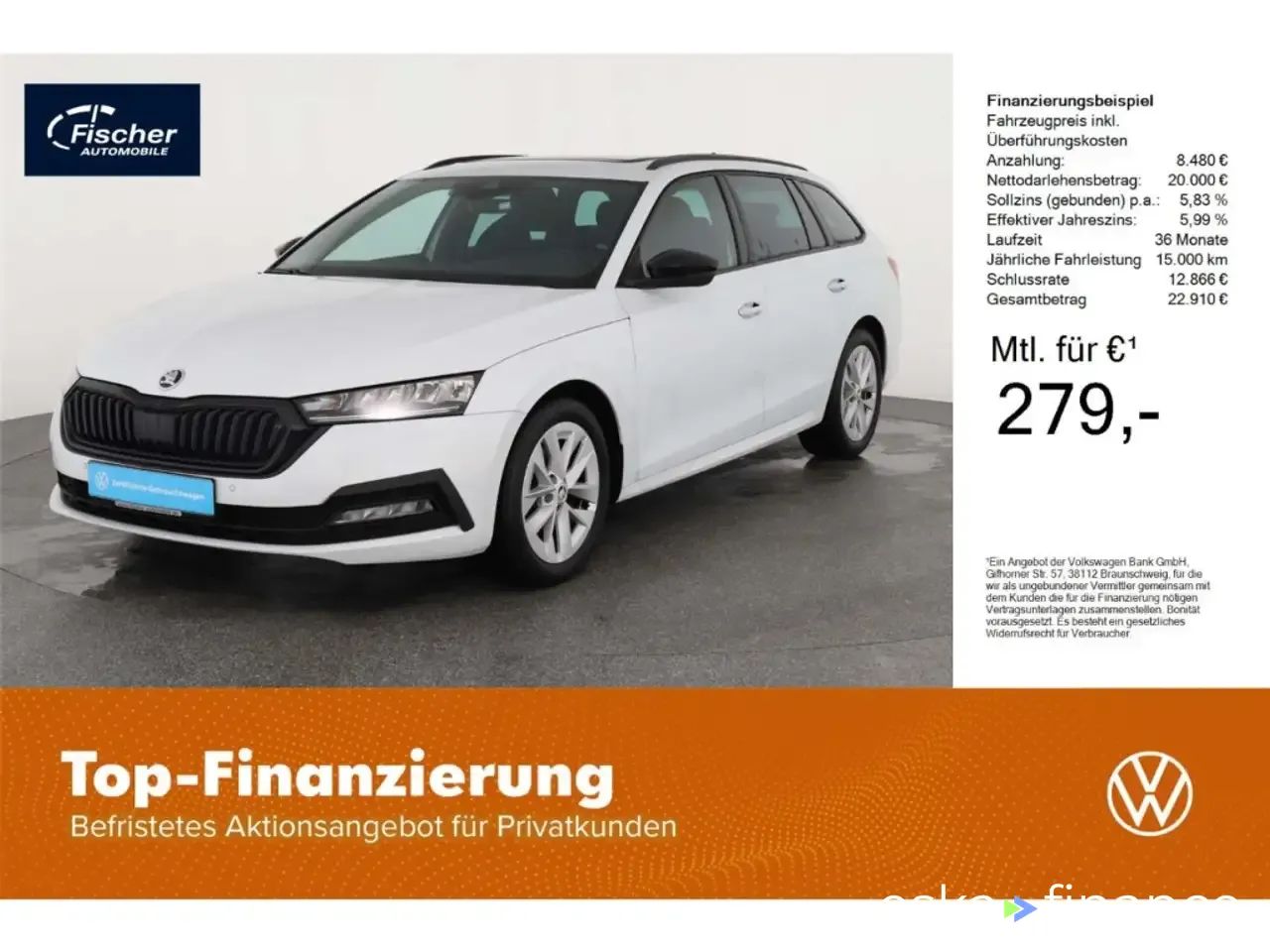 Finansowanie Wóz Skoda Octavia 2023