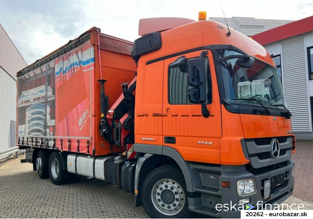 Finansowanie Ciężarówka (podwozie) Mercedes-Benz ACTROS 2544 L 2012