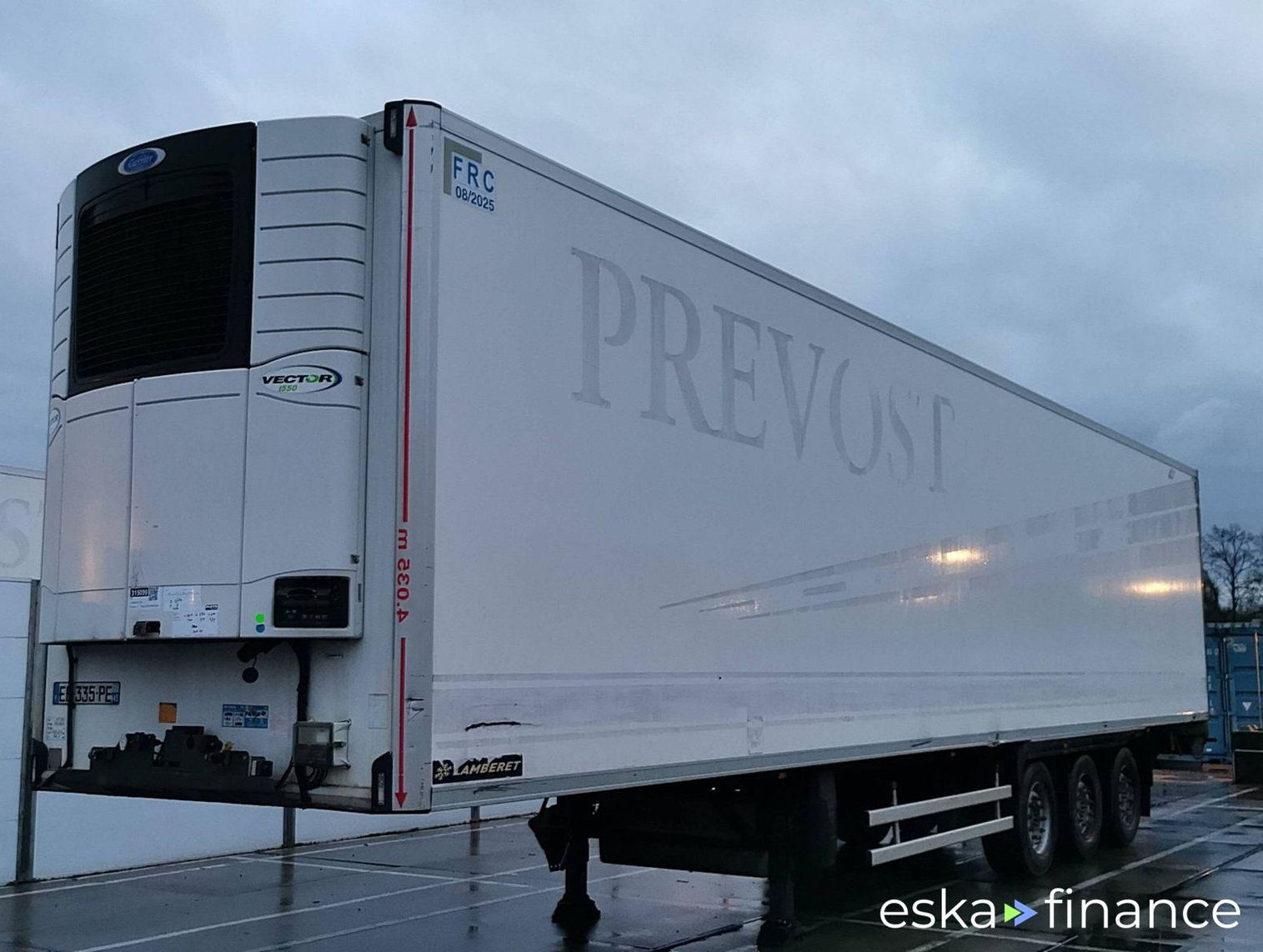 Leasing Semi-trailer Lamberet SR2 2016