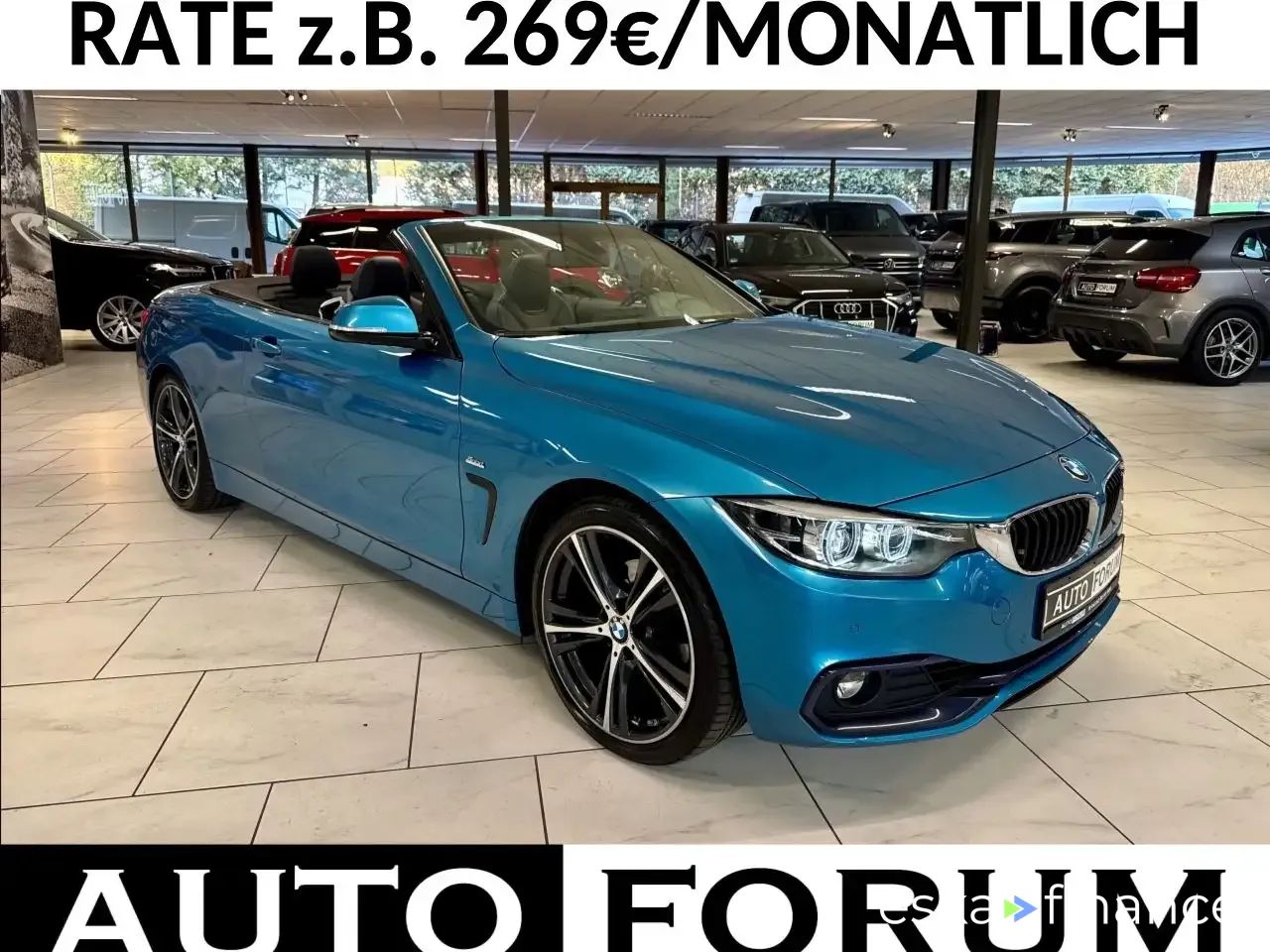 Finansowanie Zamienny BMW 420 2018