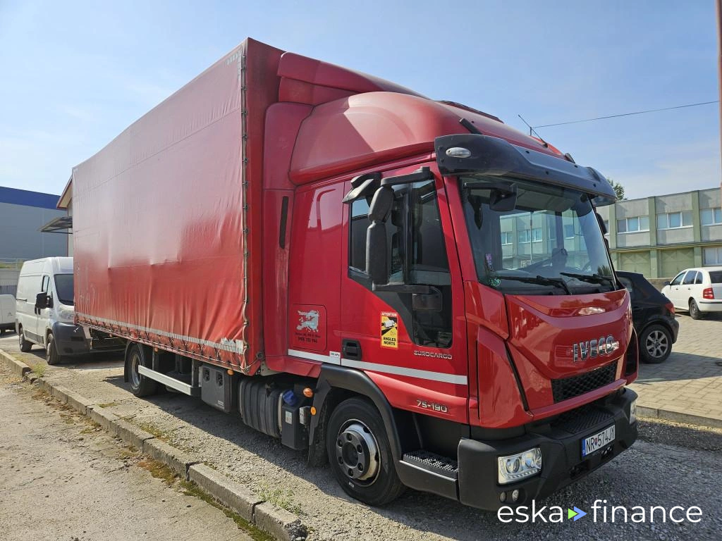 Lízing Nákladné vozidlo s otvorenou karosériou Iveco 75E 18 2017