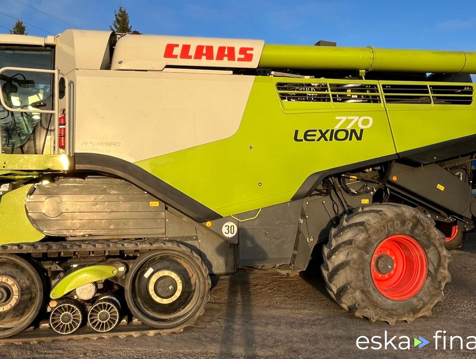 Financování Kombajn na obilí Claas Lexion 770TT 2017