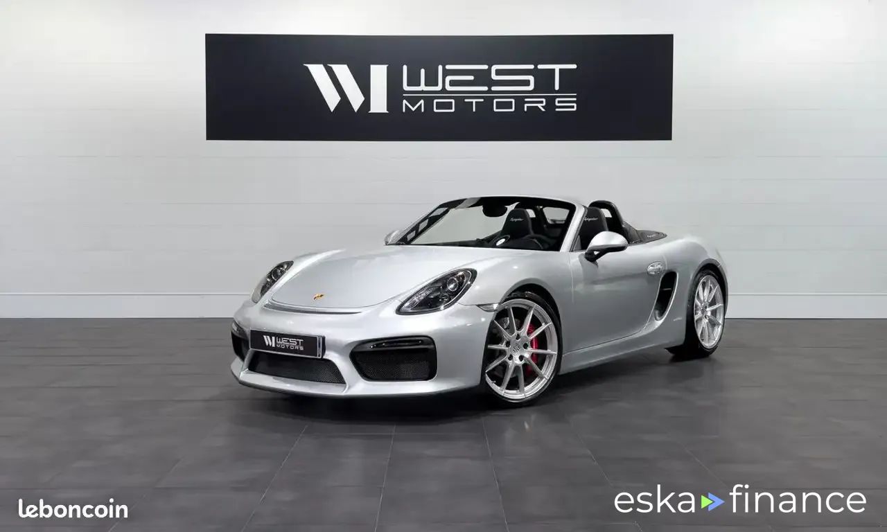 Finansowanie Zamienny Porsche Boxster 2015