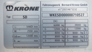 Finansowanie Naczepa Krone SD MEGA 2016