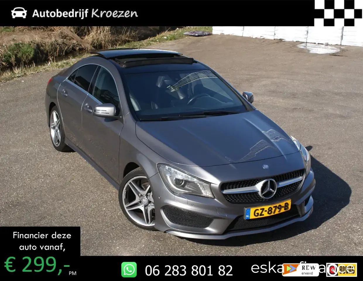 Lízing Sedan MERCEDES CLA 180 2015