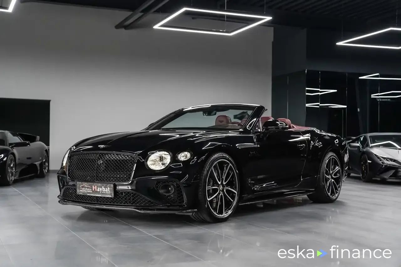 Leasing Convertible Bentley Continental GTC 2020