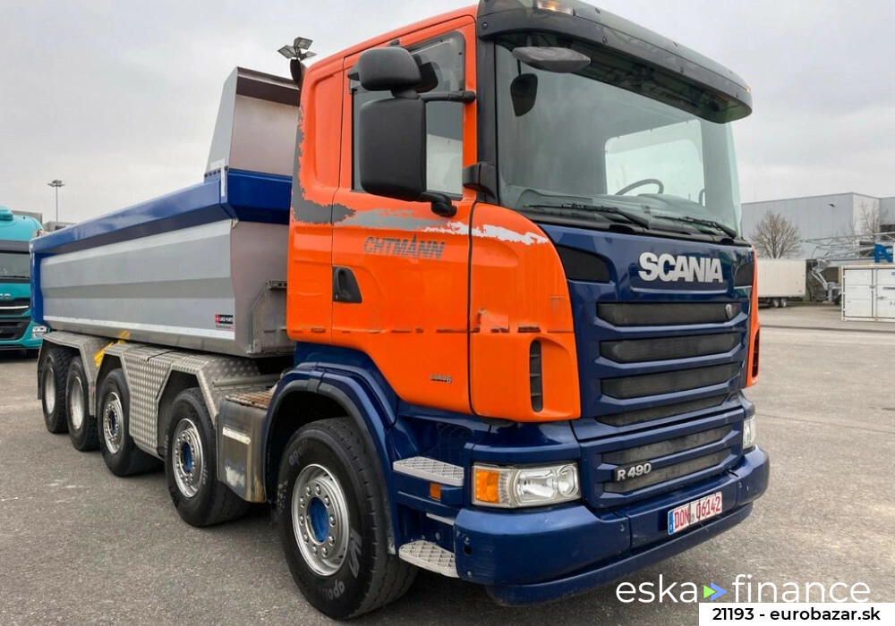 Leasing Camion à carrosserie ouverte Scania R490 2014