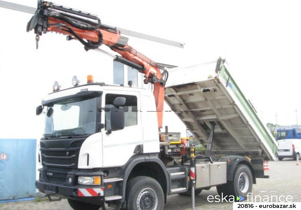 Leasing Open body truck Scania P 410 2015