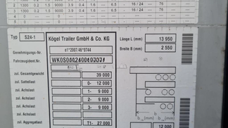 Leasing Semi-trailer Kogel MEGA 2016