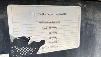 Leasing Semi-trailer HRD JUMBO 3N + LIFTING AXLE + STEERING AXLE + ADR 2020