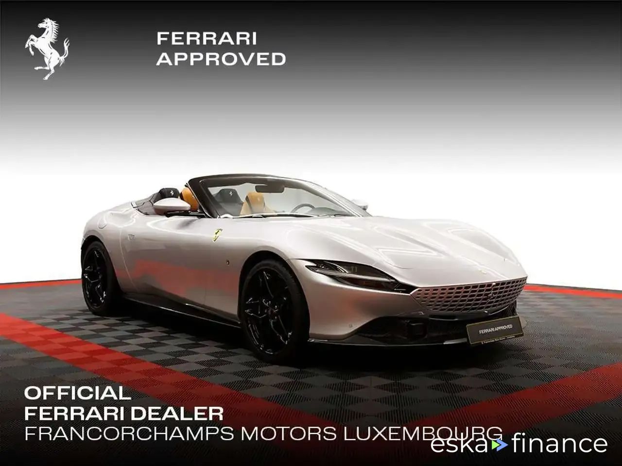 Leasing Convertible Ferrari Roma 2024