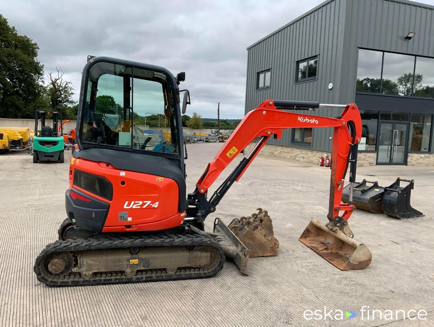 Leasing Crawler excavator Kubota U27-4 2015