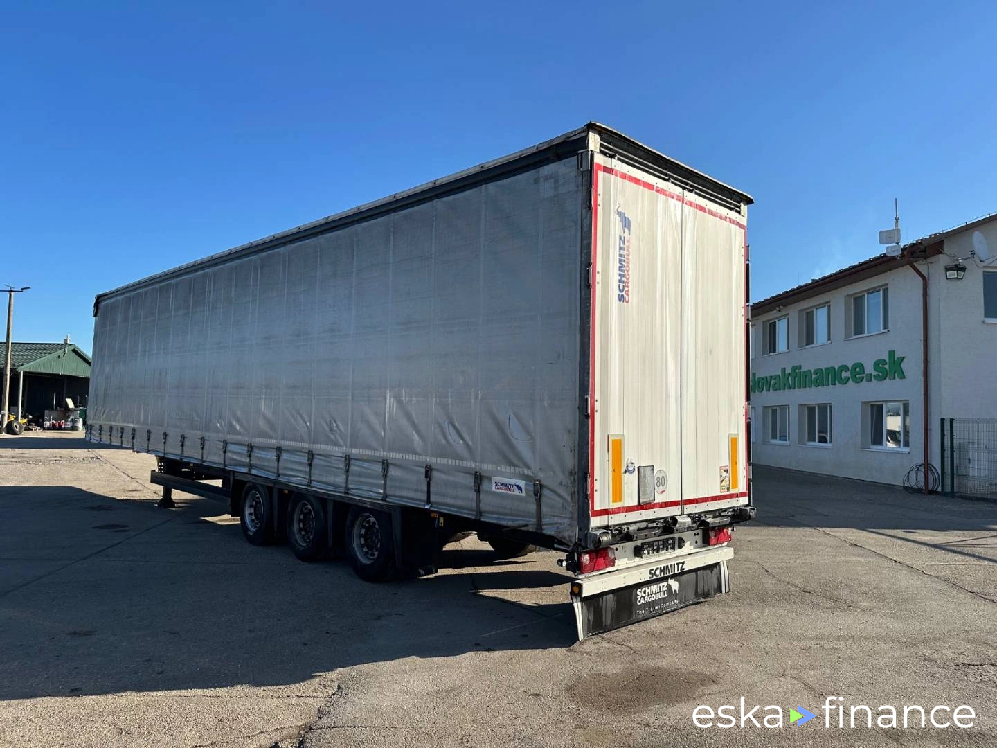 Leasing Semi-trailer Schmitz TROJSTRANKA 2017