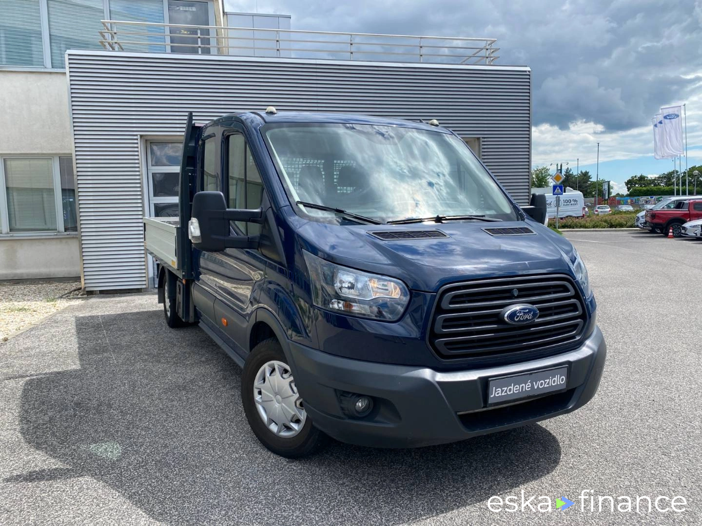 Leasing Open with sideboards Ford Transit 2017