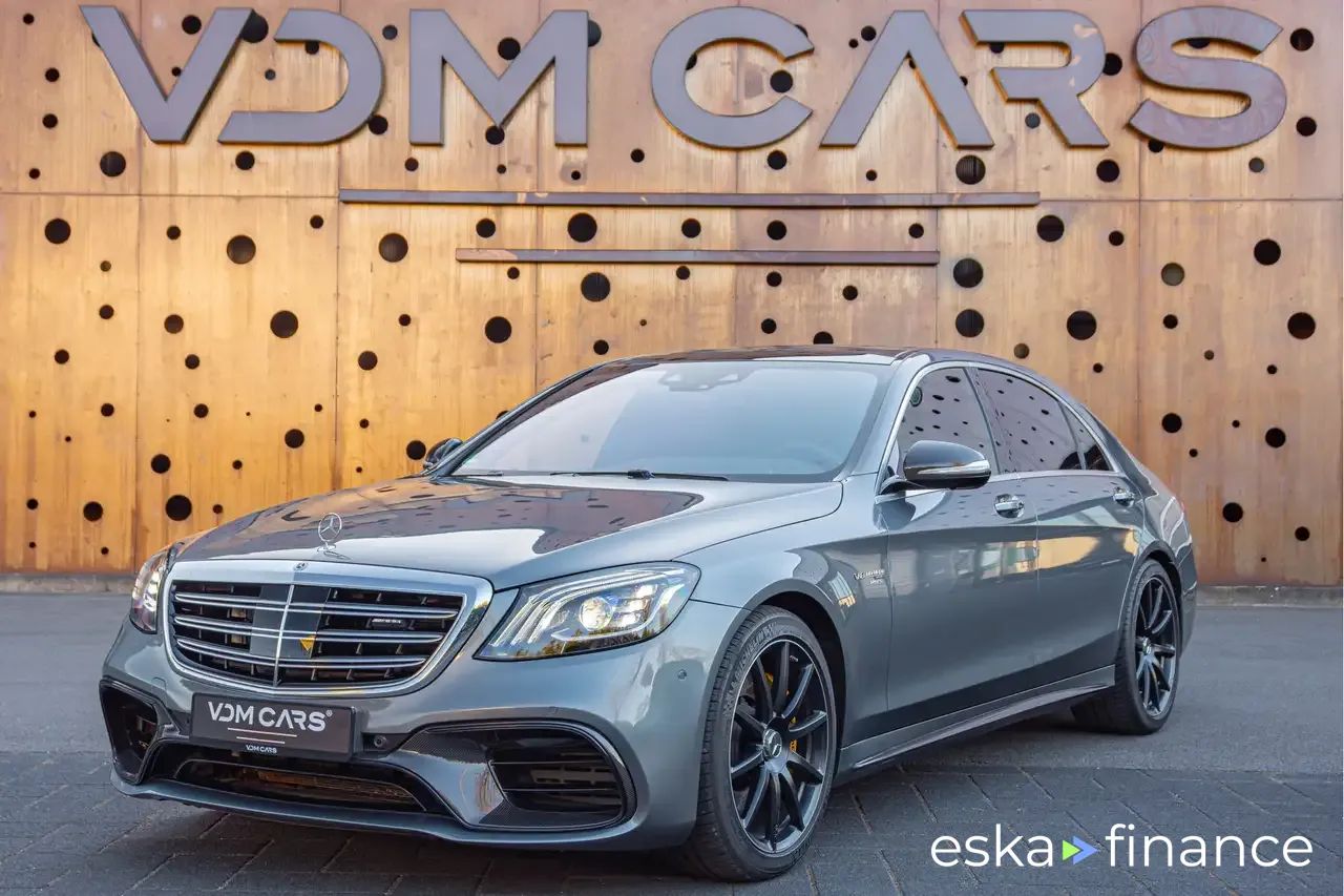 Leasing Sedan MERCEDES S 63 AMG 2020