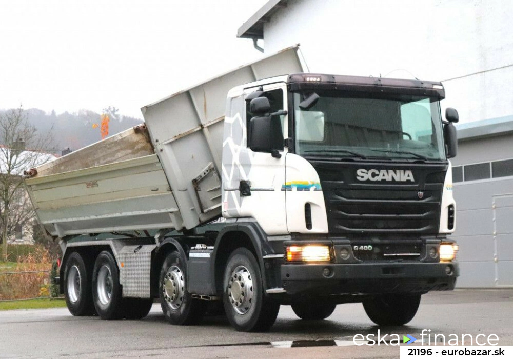 Leasing Camion à carrosserie ouverte Scania G480 2012