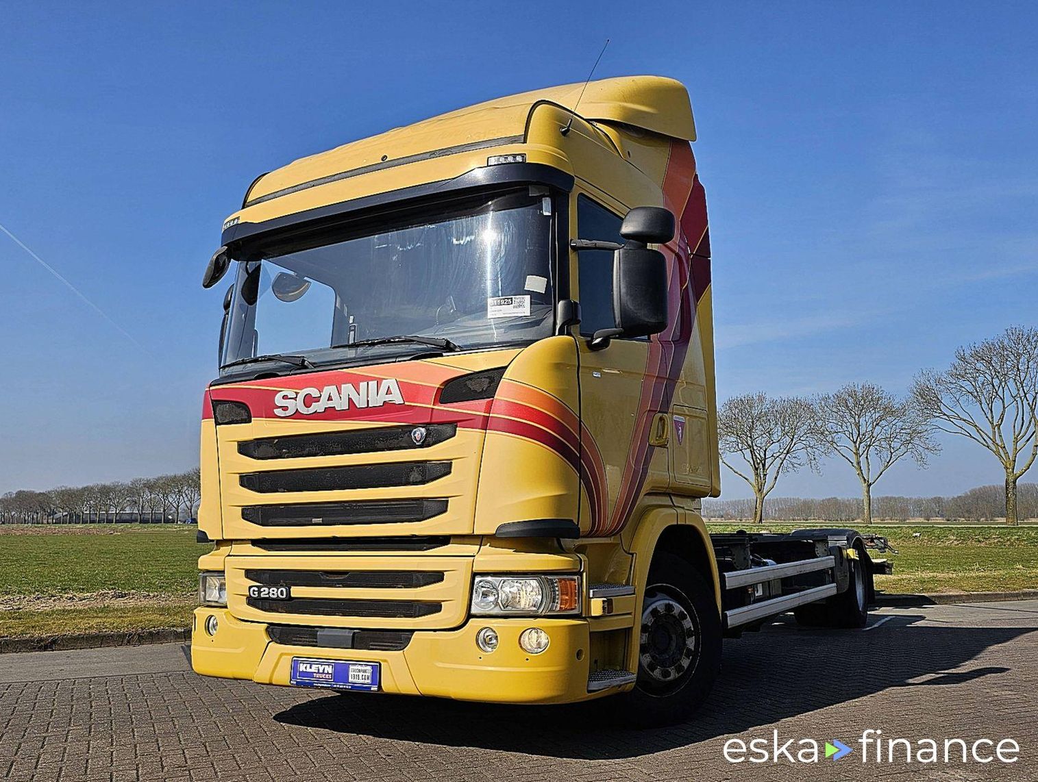 Finansowanie Ciężarówka (podwozie) Scania G280 2016