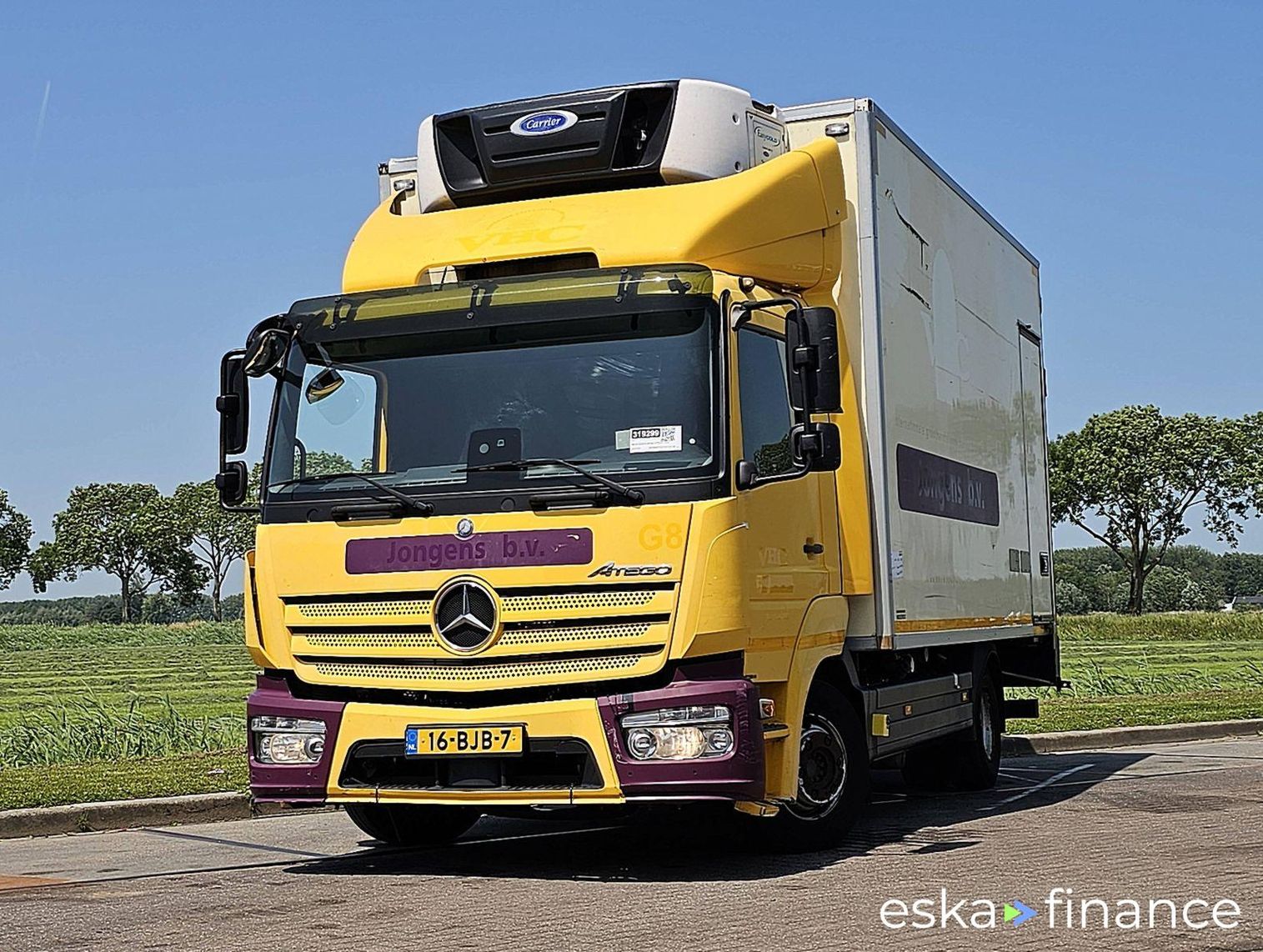 Finansowanie Specjalna ciężarówka Mercedes-Benz ATEGO 824 2017