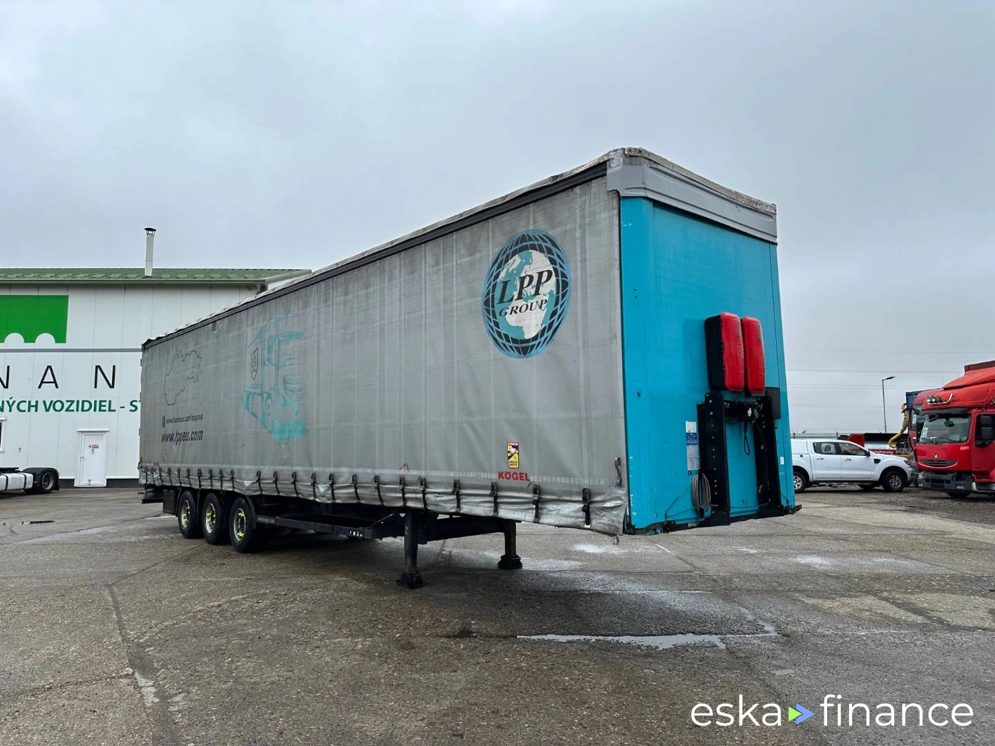 Leasing Semi-trailer Kogel TROJSTRANKA LOWDECK 2018