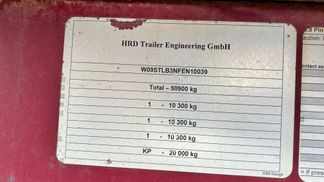 Leasing Semi-trailer HRD 3-AXLE JUMBO 2015