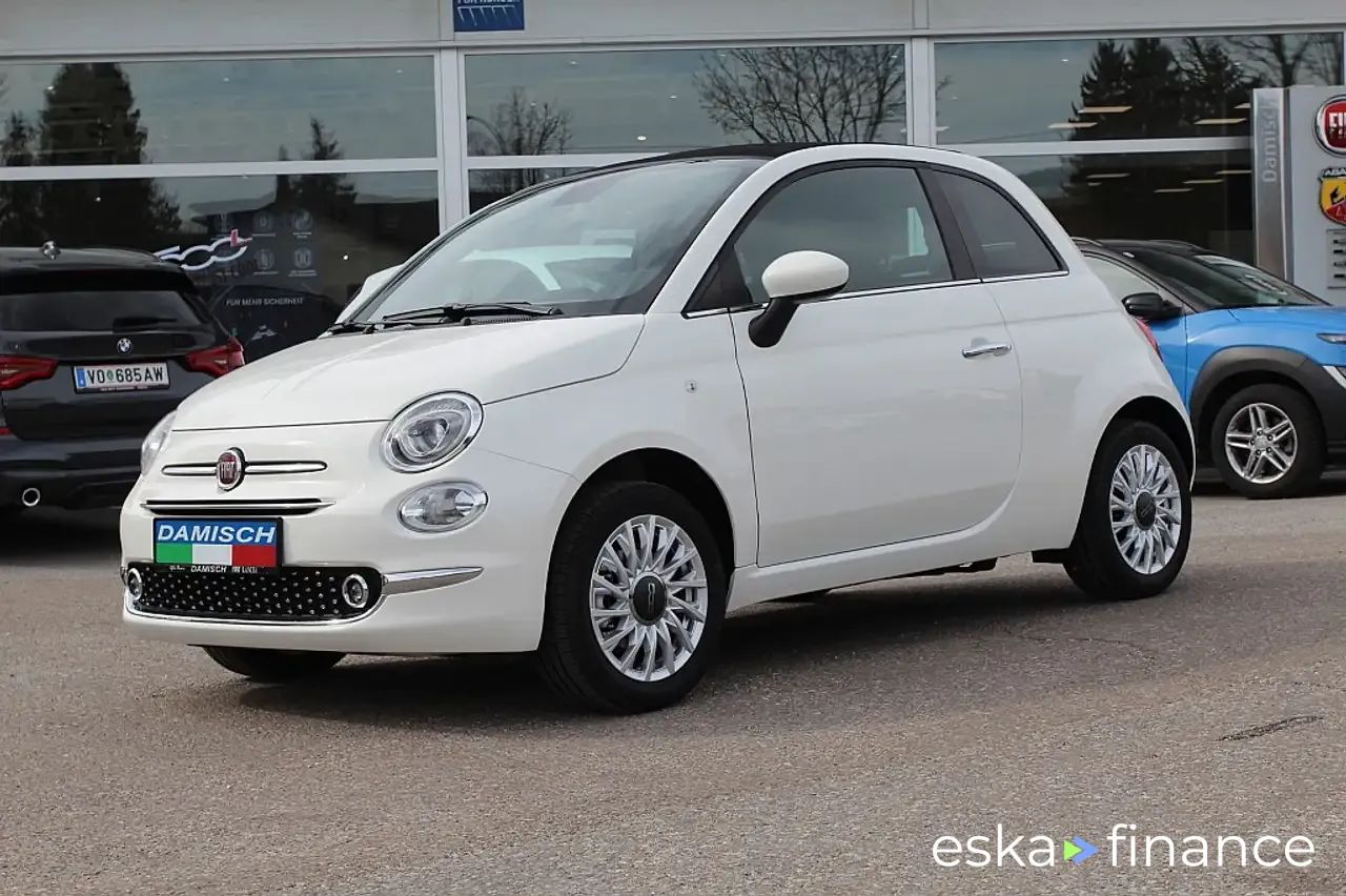Lízing Kabriolet Fiat 500C 2024