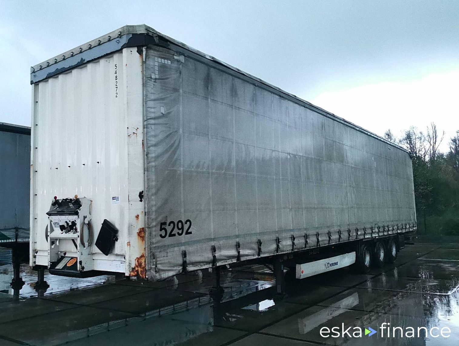 Leasing Semi-trailer Krone SD MEGA LINER 2013