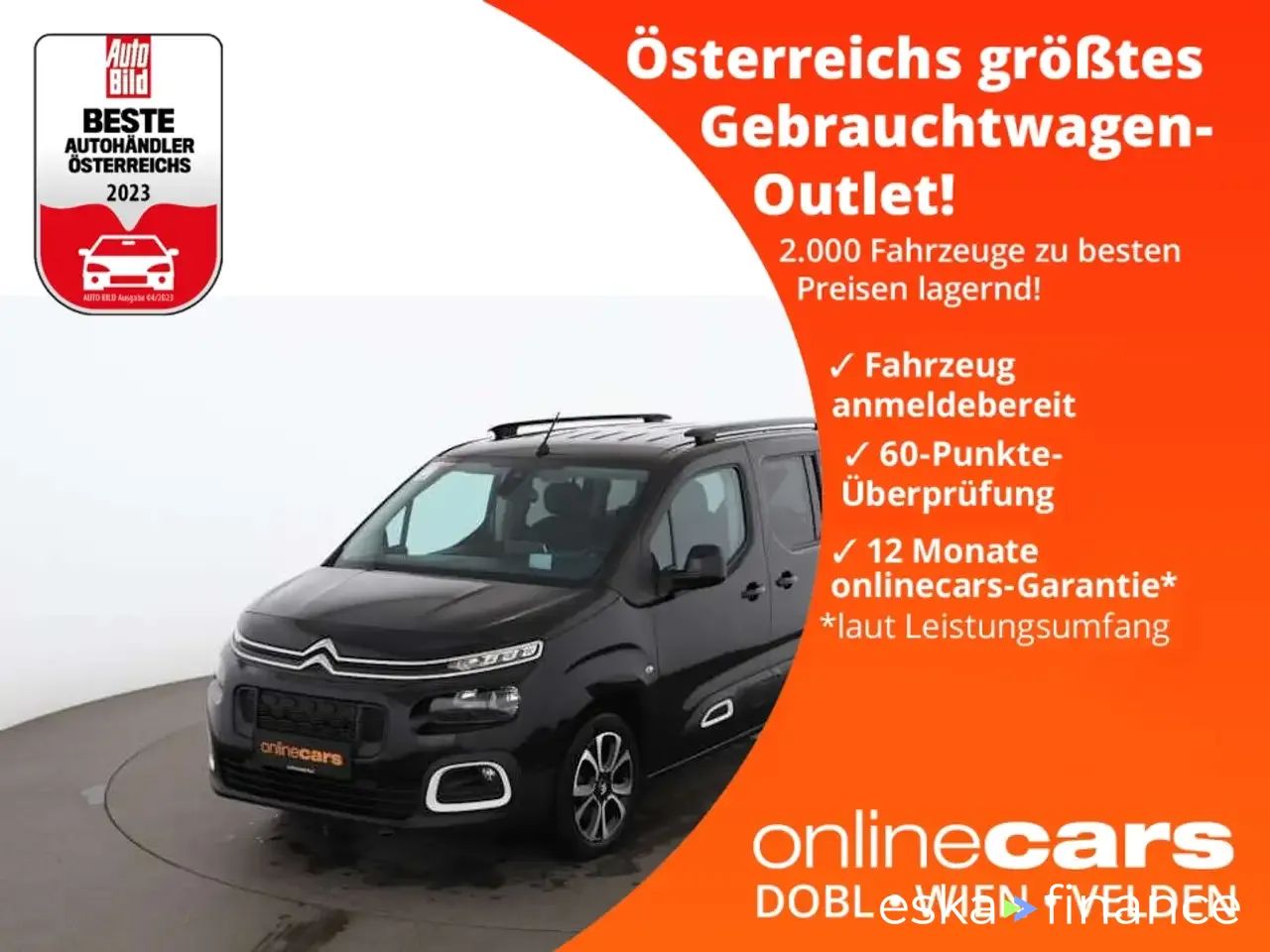 Lízing Hatchback Citroën Berlingo 2021