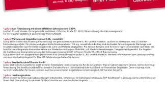 Leasing Wagon Audi A3 2021