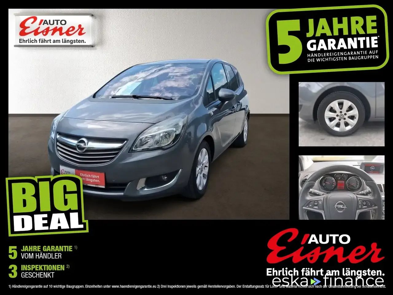 Lízing Hatchback Opel Meriva 2015