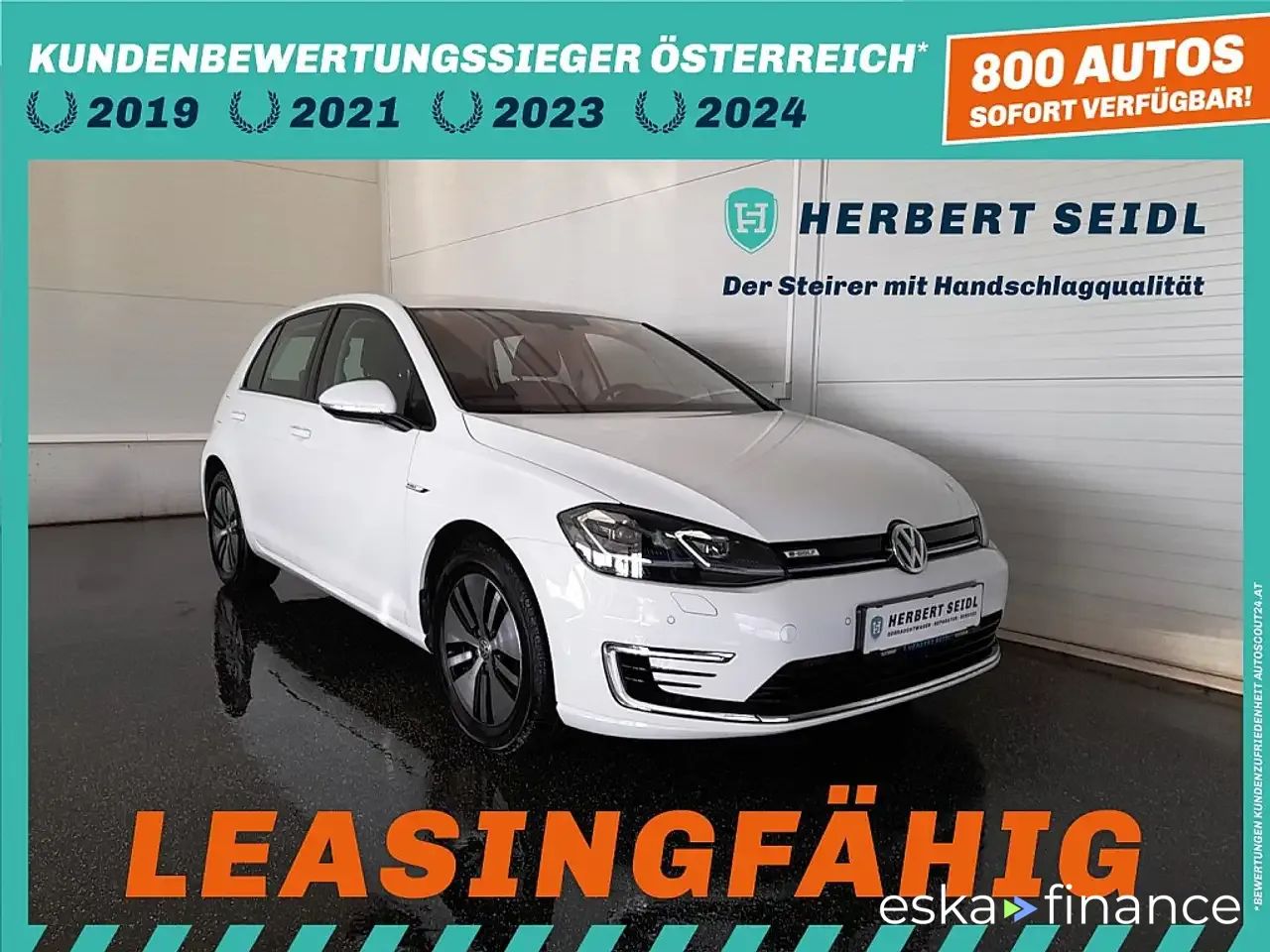 Leasing Sedan Volkswagen E-GOLF 2020