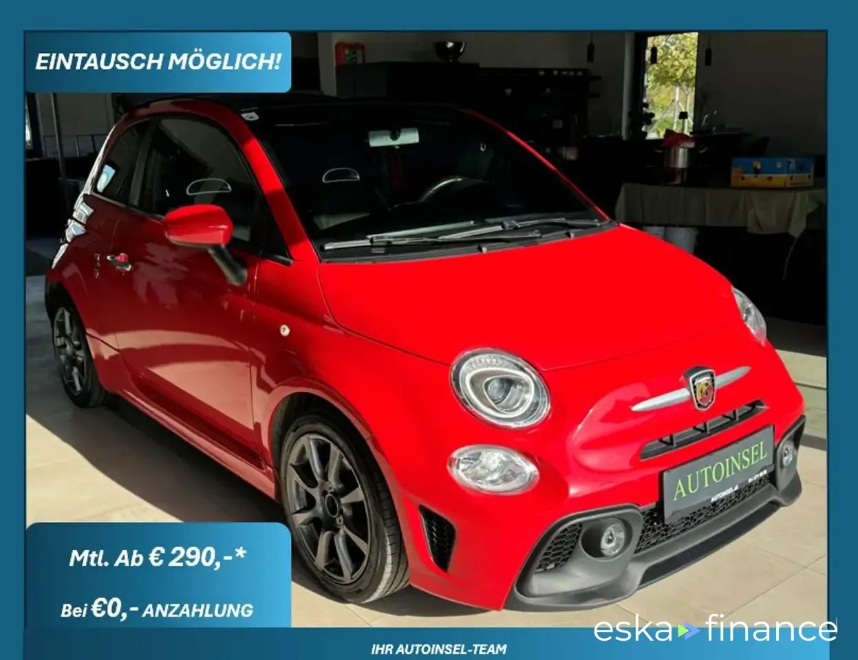 Lízing Kabriolet Abarth 500C 2018