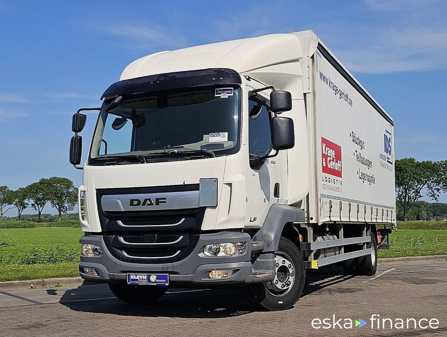 Finansowanie Ciężarówka (podwozie) DAF LF 290 2021