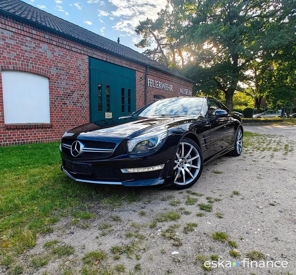 Leasing Convertible MERCEDES SL 63 AMG 2012