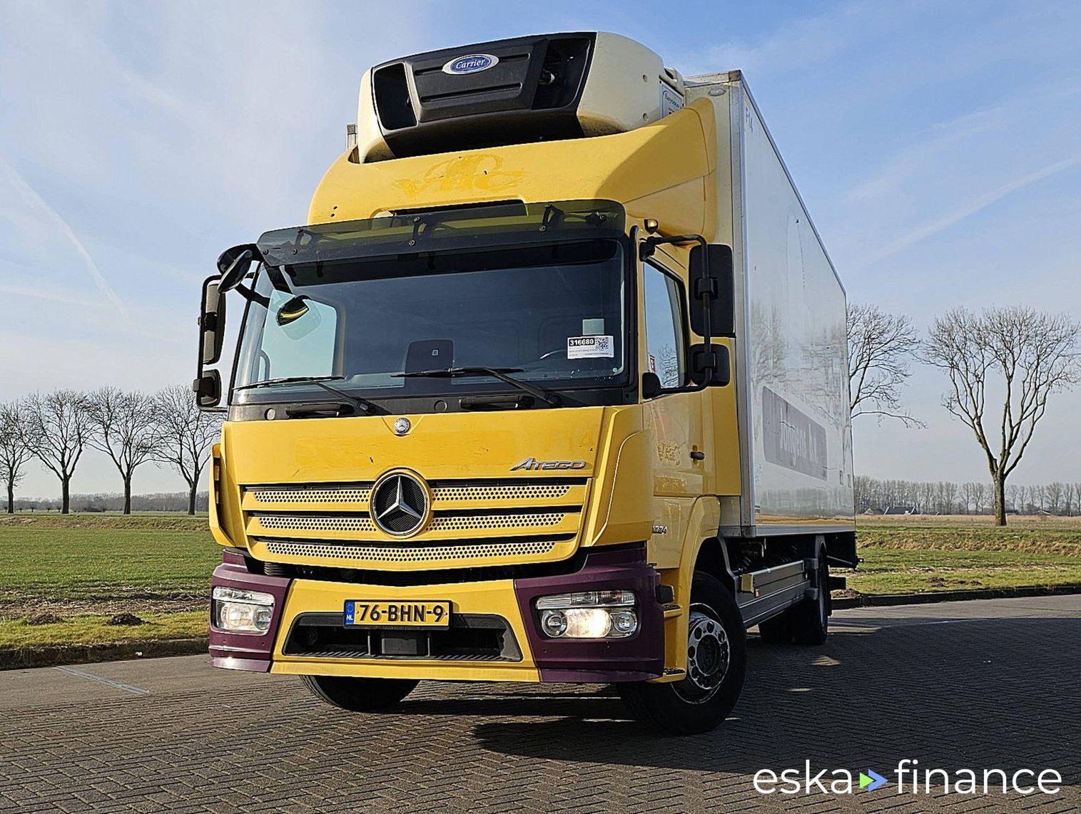 Finansowanie Specjalna ciężarówka Mercedes-Benz ATEGO 1224 2016