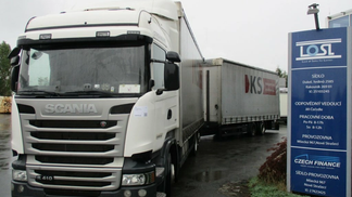 Lízing Špeciálny nákladiak Scania R410 2015